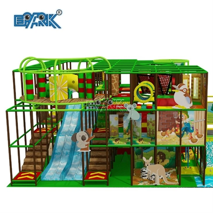 Forest Theme Kids Soft Playground