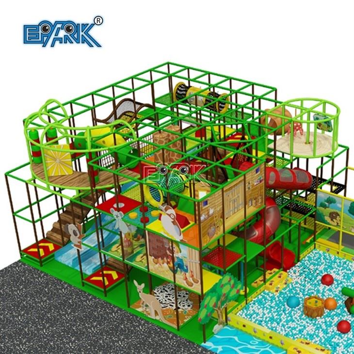 Forest Theme Kids Soft Playground