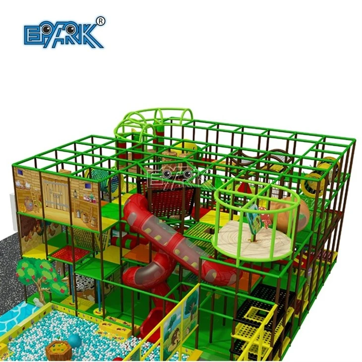 Forest Theme Kids Soft Playground