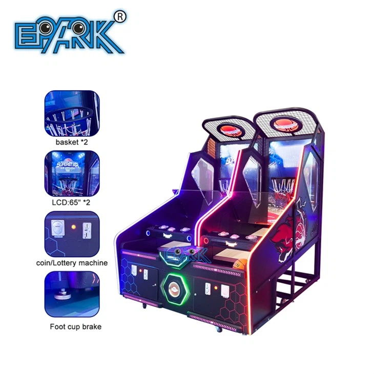 Basketball Superstar Coin Operated Basketball Machine
