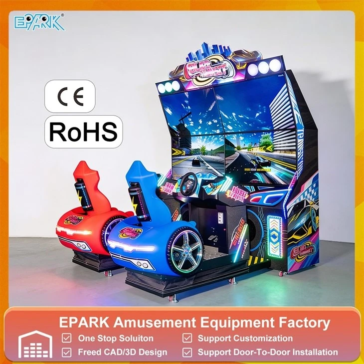 Blaze Transit Car Racing Game Machine 2 Player Arcade Driving Simulator factory