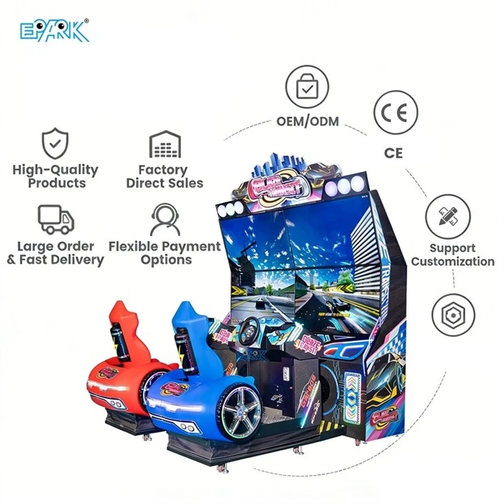 Blaze Transit Car Racing Game Machine 2 Player Arcade Driving Simulator suppliers