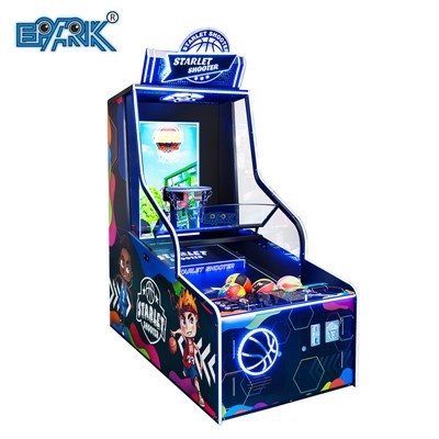 Møntdrevet basketball skydearcade maskine
