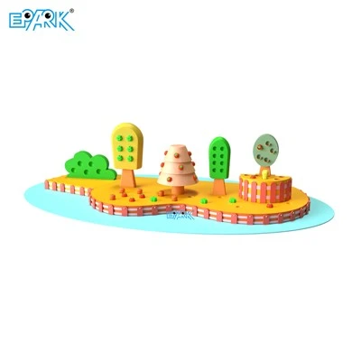 Light-Up Farm Soft Play Set til hjemmet|Sikker indendørs legeplads for børn